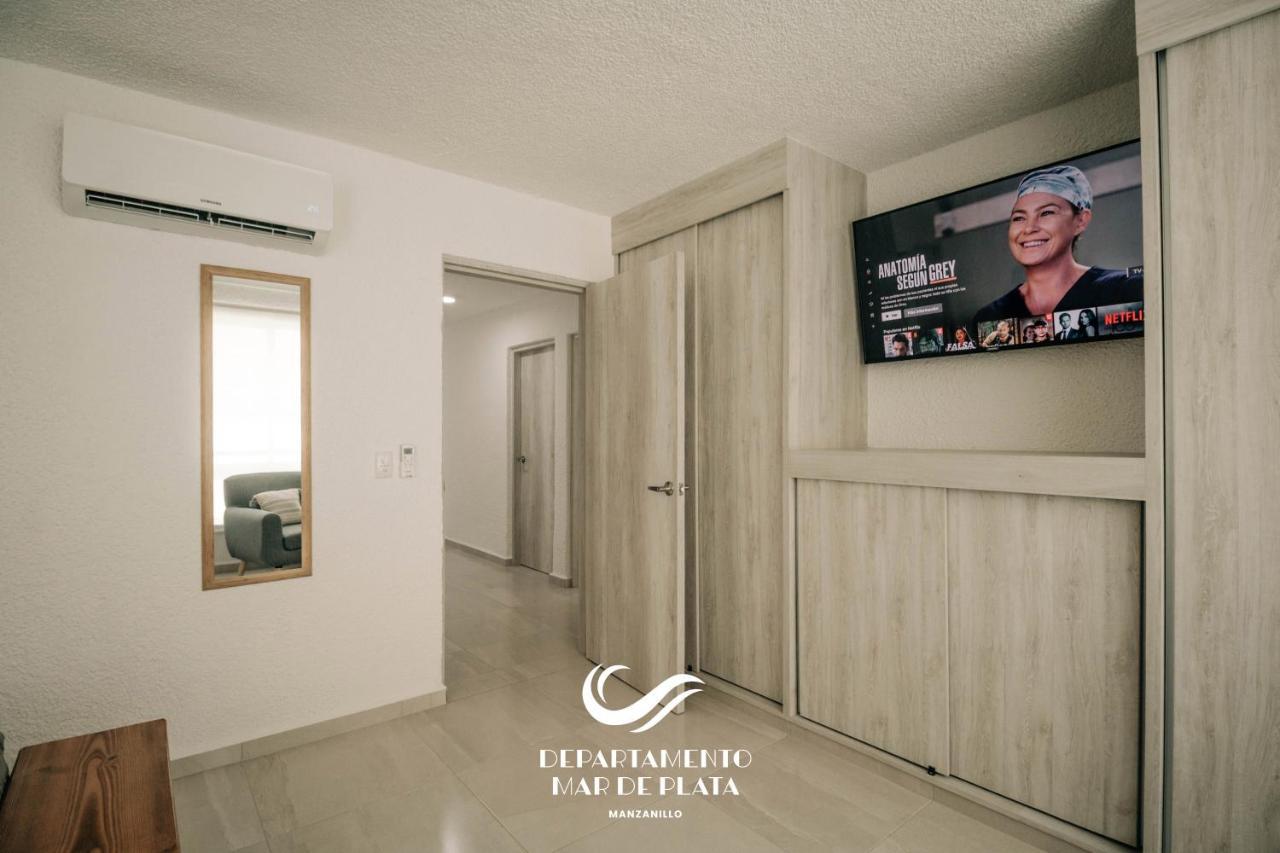 Hermoso Departamento Nuevo A 50 Metros De Playa!! Мансанильо Экстерьер фото
