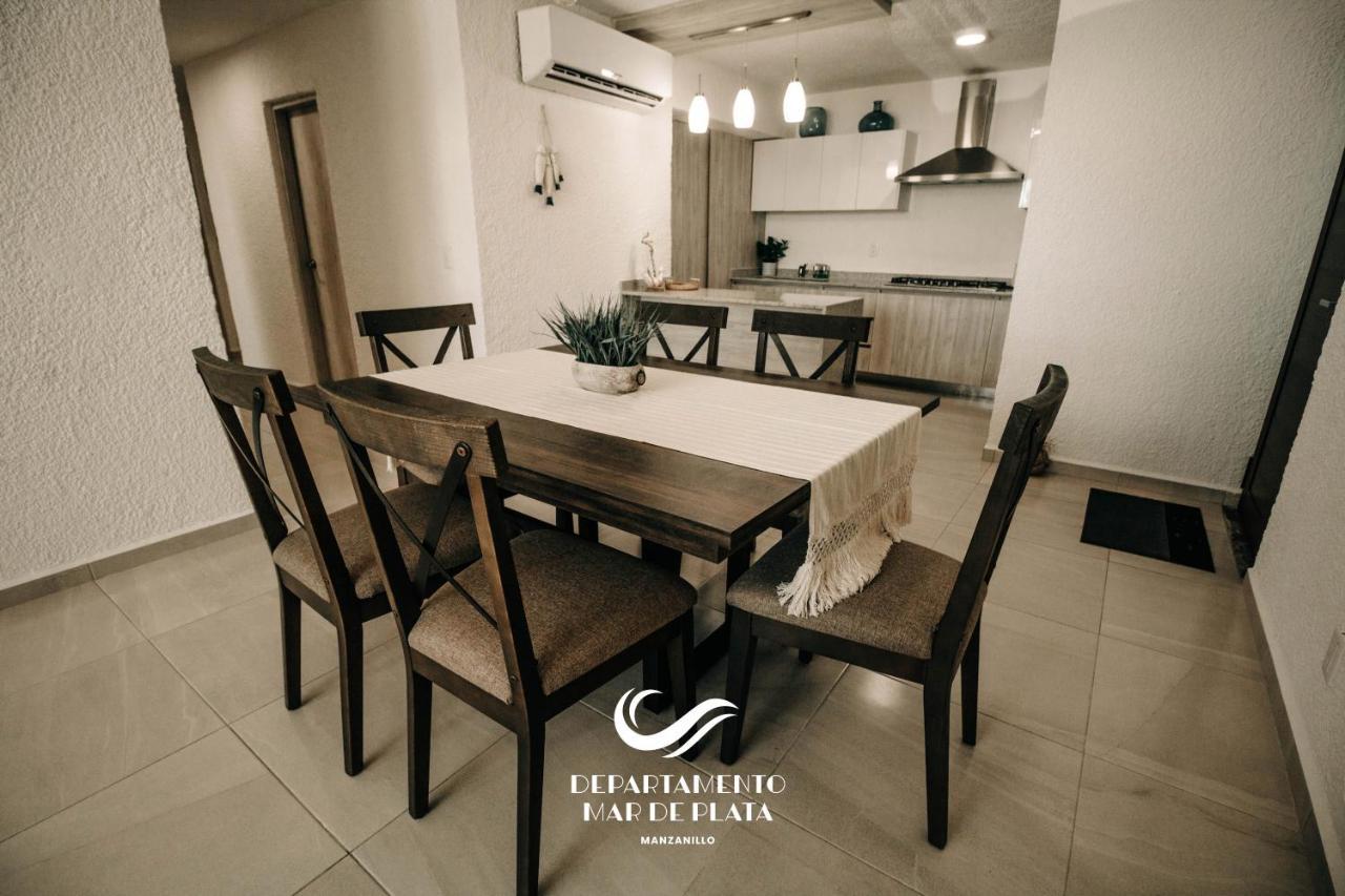 Hermoso Departamento Nuevo A 50 Metros De Playa!! Мансанильо Экстерьер фото