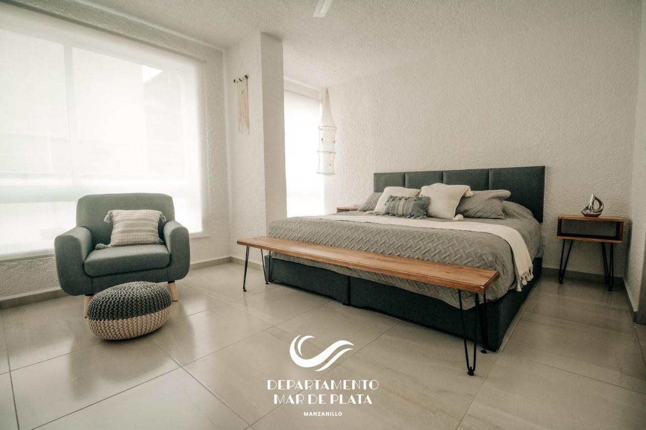 Hermoso Departamento Nuevo A 50 Metros De Playa!! Мансанильо Экстерьер фото