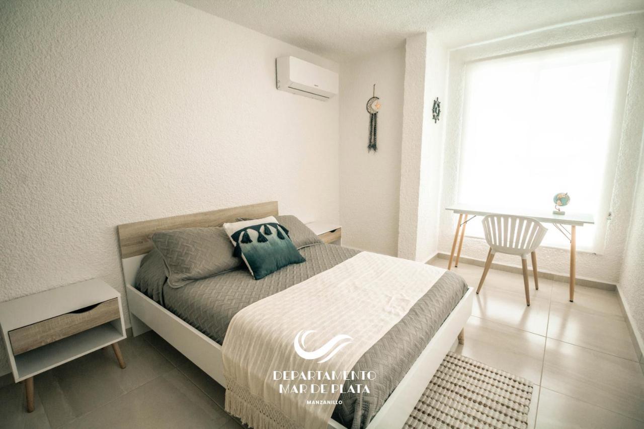 Hermoso Departamento Nuevo A 50 Metros De Playa!! Мансанильо Экстерьер фото