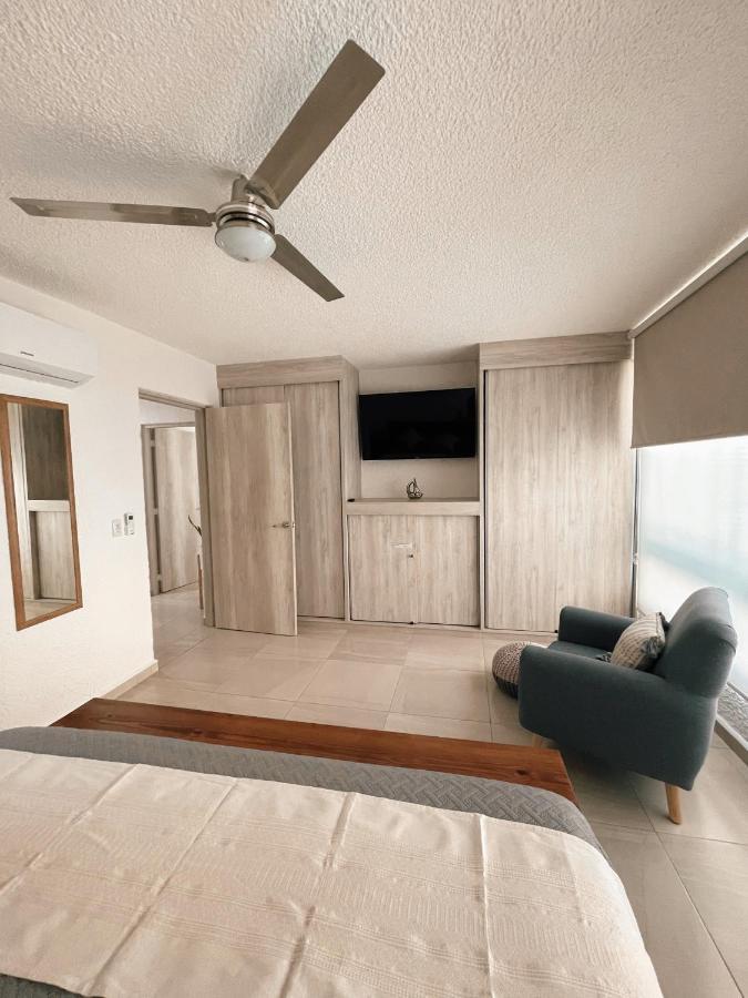 Hermoso Departamento Nuevo A 50 Metros De Playa!! Мансанильо Экстерьер фото