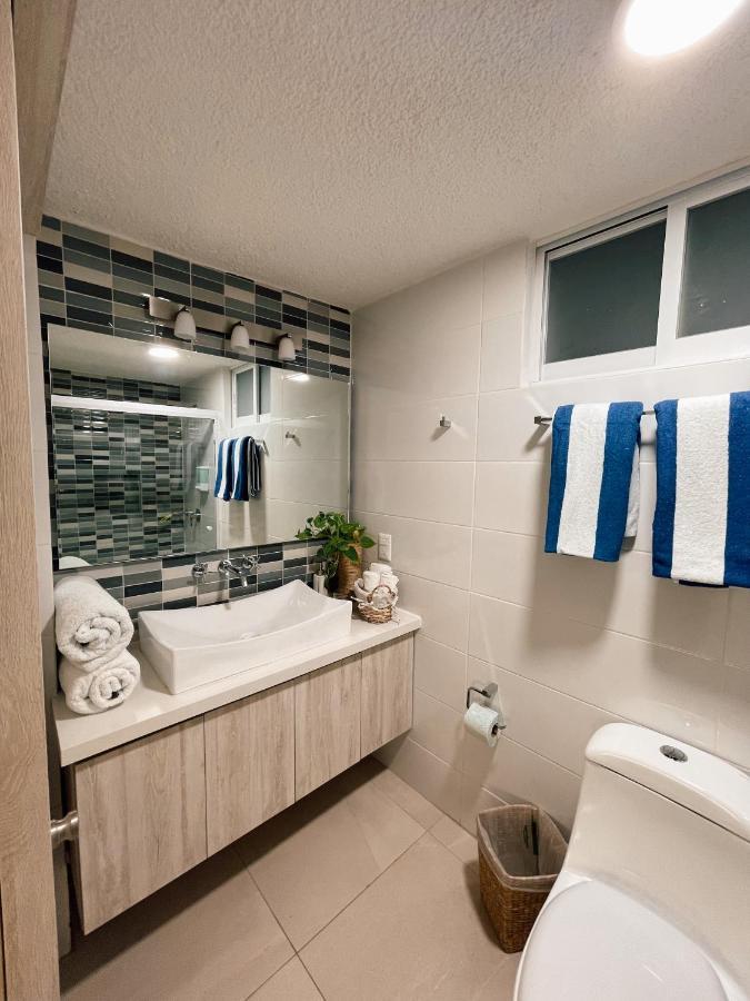 Hermoso Departamento Nuevo A 50 Metros De Playa!! Мансанильо Экстерьер фото